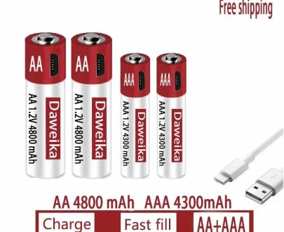 Automobiles & Motorcycles | Aa + Aaa Usb Charging 1.2V Aa 4800Mah Rechargeable Lithium Battery Remote Control Mouse Toy Battery Aaa Rechargeable Battery Automobiles & Motorcycles Automobiles & Motorcycles