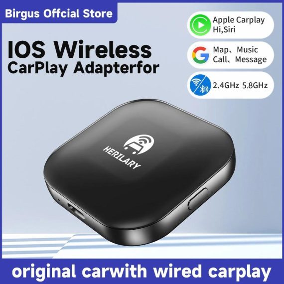 Automobiles & Motorcycles | Birgus New 2023 Carplay Ai Box For Apple Carplay Wireless Adapter Car Oem Wired Carplay To Wireless Usb Dongle Plug And Play Automobiles & Motorcycles Automobiles & Motorcycles