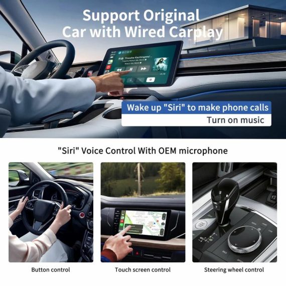 Automobiles & Motorcycles | Birgus New 2023 Carplay Ai Box For Apple Carplay Wireless Adapter Car Oem Wired Carplay To Wireless Usb Dongle Plug And Play Automobiles & Motorcycles Automobiles & Motorcycles