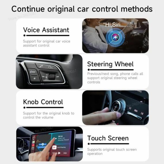 Automobiles & Motorcycles | Carlinkit 5.0 4.0 Carplay Wireless Adapter Android Auto Dongle 5.8Ghz Wifi For Toyota Mazda Nissan Citroen Audi Kia Ford Oem Car Automobiles & Motorcycles Automobiles & Motorcycles