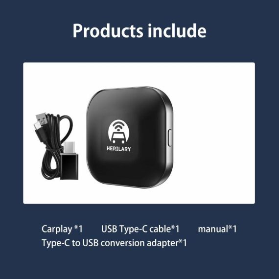 Automobiles & Motorcycles | Leranda New Upgrade C1 Wired To Wireless Carplay Adapter For Lphone Wireless Auto Car Adapter,Apple Wireless Carplay Dongle Automobiles & Motorcycles Automobiles & Motorcycles