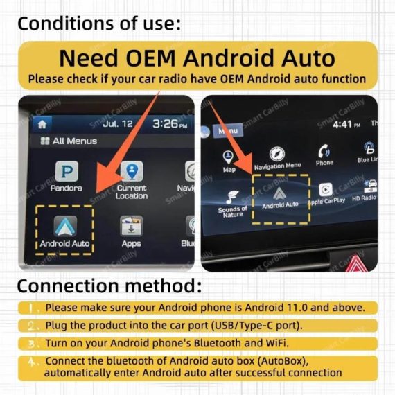 Automobiles & Motorcycles | New Upgrade Mini Android Auto Adapter For Wired Android Auto Smart Carplay Ai Box Bluetooth Wifi Auto Connect Wired To Wireless Automobiles & Motorcycles Automobiles & Motorcycles