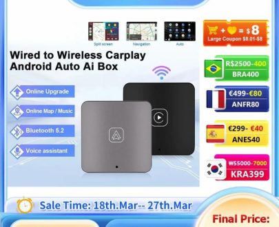 Automobiles & Motorcycles | Podofo Android Auto Ai Box Wireless Android Auto Adapter Carplay Dongle Bluetooth Wifi Plug And Play For Vw Audi Toyota Honda Automobiles & Motorcycles Automobiles & Motorcycles