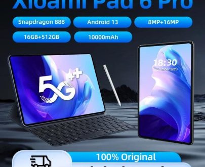 Cell Phones & Accessories | 2024 Global Version Original Pad 6 Pro Tablets Pc Snapdragon 888 10000Mah Android 13 11 Inch 16Gb+512Gb 5G Hd 4K Screen Wifi Mi Cell Phones & Accessories Cell Phones & Accessories