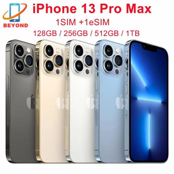 Cell Phones & Accessories | Apple Iphone 13 Pro Max 128Gb 256Gb 512Gb 1Tb Rom Genuine Oled A15 Ios Face Id Nfc 98% New Original Unlocked 5G Cell Phone Cell Phones & Accessories Cell Phones & Accessories