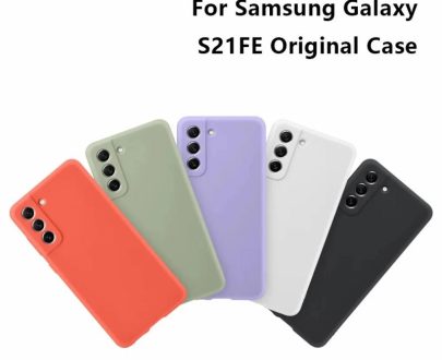 Cell Phones & Accessories | Original For Samsung Galaxy S21 Fe Case High Quality Silicone Cover For S21Fe Protector Shell & Box Cell Phones & Accessories Cell Phones & Accessories