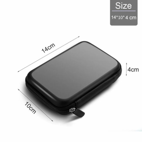 Cell Phones & Accessories | Power Bank Case Hard Case Box For Hard Drive Disk Usb Cable External Storage Carrying Ssd Hdd Earphones Usb Cable Charger Cases Cell Phones & Accessories Cell Phones & Accessories