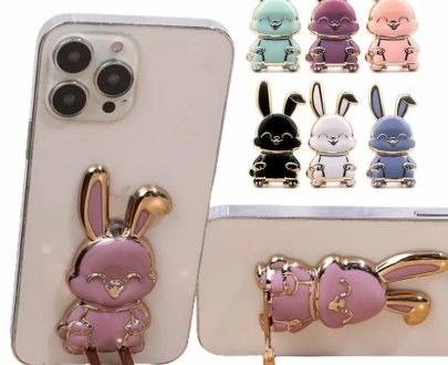 Cell Phones & Accessories | Universal Finger Ring Holder Folding Cartoon Cute Rabbit Stand For Cell Phone Three-Dimensional Back Sticker Pad Bracket Cell Phones & Accessories Cell Phones & Accessories