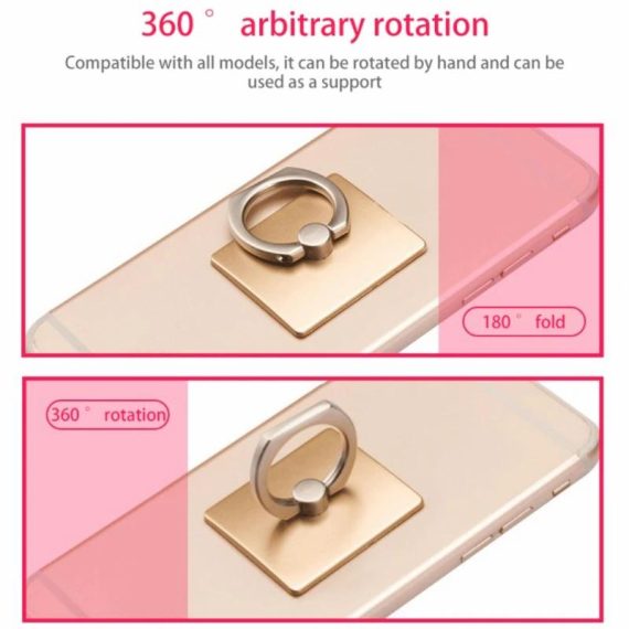 Cell Phones & Accessories | Universal Finger Ring Holder Stand Grip 360 Degree Rotating For Mobile Phone Car Mount Phone Back Sticker Pad Bracket 1Pcs Cell Phones & Accessories Cell Phones & Accessories