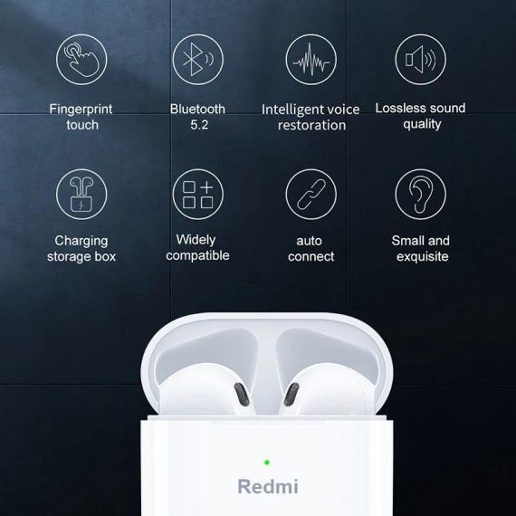 Cell Phones & Accessories | Xiaomi Redmi Wireless Bluetooth Headset Tws Earphones Stereo Earbuds Hifi Headphones Waterproof Hd Microphone For Ios Android Cell Phones & Accessories Cell Phones & Accessories