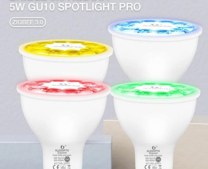 Cell Phones & Accessories | Zigbee3.0 Smart Gledopto Pro 5W Gu10 Led Spotlight Rgb Cct Color 2200-6500K Work With Tuya App Alexa App Voice Rf Remote Control Cell Phones & Accessories Cell Phones & Accessories