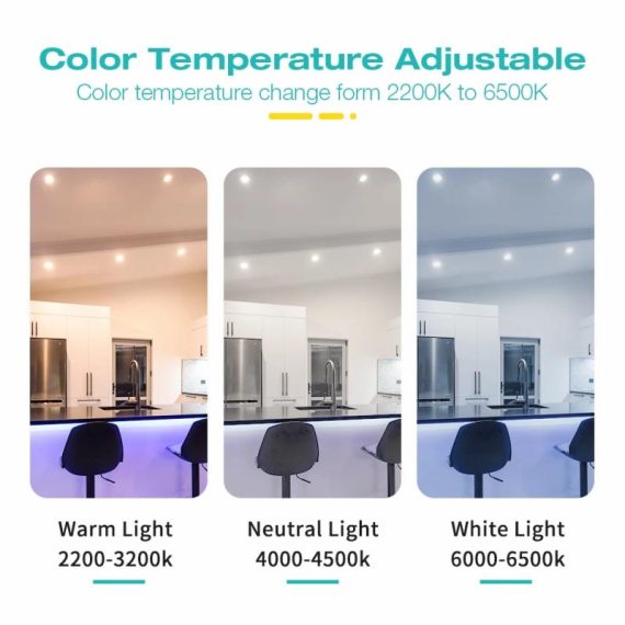 Cell Phones & Accessories | Zigbee3.0 Smart Gledopto Pro 5W Gu10 Led Spotlight Rgb Cct Color 2200-6500K Work With Tuya App Alexa App Voice Rf Remote Control Cell Phones & Accessories Cell Phones & Accessories