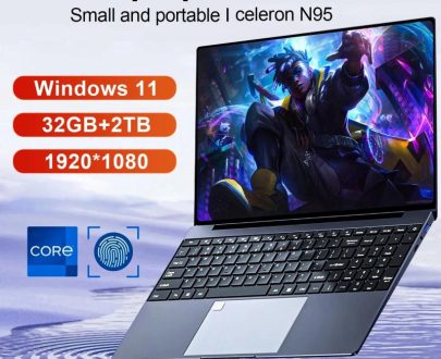 Computers & It Accessories | 15.6 Inch Laptop 32Gb Ram 2Tb Ssd Windows 11 Notebook Pc Gamer Intel N5095 Office Computer With Backlit Fingerprint Wifi Camera Computers & It Accessories Computers & It Accessories