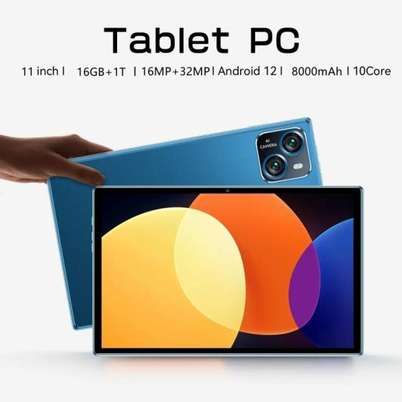 Computers & It Accessories | 2024 Brand New Pad 6 Pro Android Tablet Pc Android 12 11 Inch 16Gb 1T 5G Dual Sim Phone Call Gps Bluetooth Wifi Google Tablet Pc Computers & It Accessories Computers & It Accessories