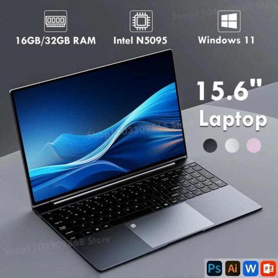 Computers & It Accessories | 2024 Gaming Laptop Computer Windows 11 Intel Celeron N5095 15.6 Inch 1Tb Ssd Office Computer Pc Fingerprint Unlocking Notebook Computers & It Accessories Computers & It Accessories