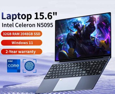 Computers & It Accessories | 15.6" Portable Laptop Intel N5095 32Gb Ram Ddr4 2Tb Ssd Windows 11 Notebook Pc Gamer Office Computer With Backlit Fingerprint Computers & It Accessories Computers & It Accessories