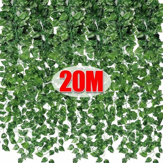 Consumer Electronics | 10/2M Artificial Plant Green Ivy Leaf Garland Hanging Vines Outdoor Greenery Wall Decor Diy Fake Wreath Leaves Home Party Decor Consumer Electronics Consumer Electronics