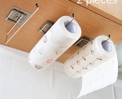 Consumer Electronics | 1/2Pcs Hanging Toilet Paper Holder Roll Paper Holder Bathroom Towel Rack Stand Kitchen Stand Paper Rack Home Storage Racks Consumer Electronics Consumer Electronics