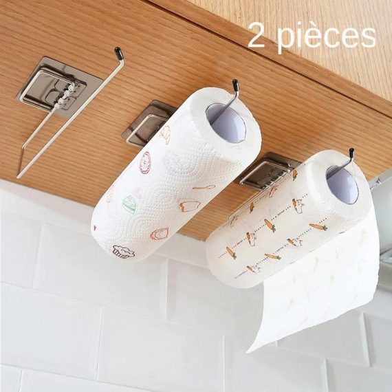 Consumer Electronics | 1/2Pcs Hanging Toilet Paper Holder Roll Paper Holder Bathroom Towel Rack Stand Kitchen Stand Paper Rack Home Storage Racks Consumer Electronics Consumer Electronics