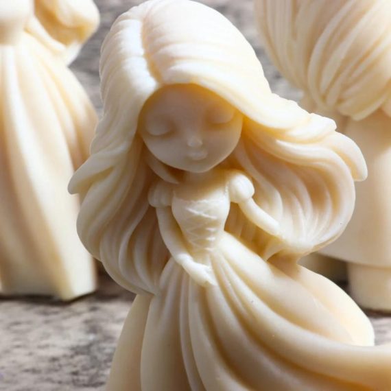 Consumer Electronics | 3D Sweety Princess Candle Silicone Mold Diy Cute Girls Aromatherapy Candle Gypsum Resin Soap Making Mould Craft Tabletop Decor Consumer Electronics Consumer Electronics