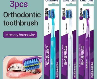 Consumer Electronics | 3Pc Clean Orthodontic Braces Adult Orthodontic Toothbrushes Dental Tooth Brush Soft Bristle Toothbrush For Oral Health Care Consumer Electronics Consumer Electronics