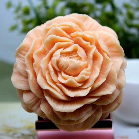 Consumer Electronics | Diy 8-15Cm Large Peony Candle Silicone Mold Rose Cake Chocolate Silicone Mold Soap Mold Valentine’s Day Gift Rose Flower Mold Consumer Electronics Consumer Electronics