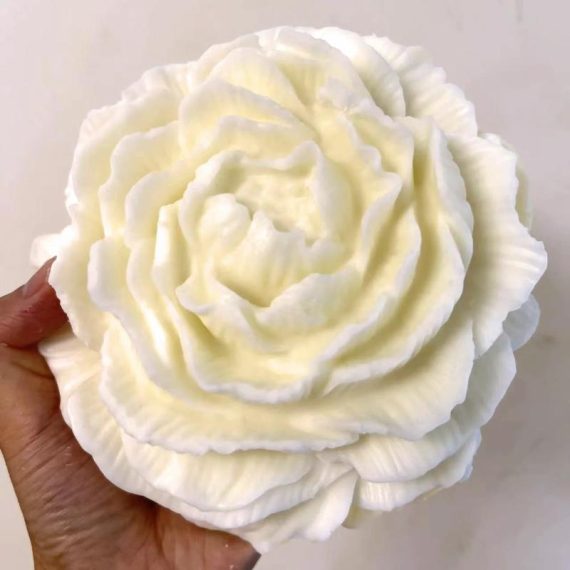 Consumer Electronics | Diy 8-15Cm Large Peony Candle Silicone Mold Rose Cake Chocolate Silicone Mold Soap Mold Valentine’s Day Gift Rose Flower Mold Consumer Electronics Consumer Electronics