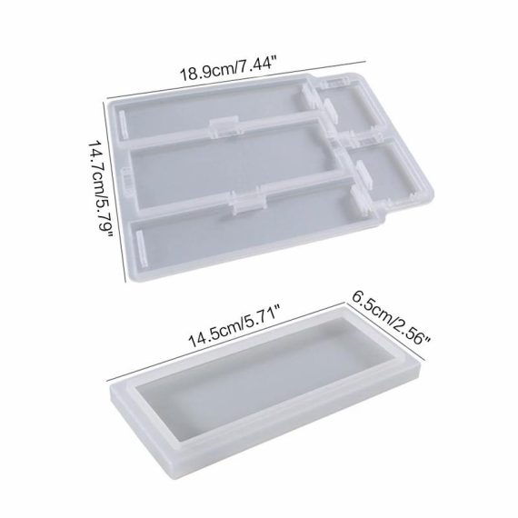 Consumer Electronics | Domino Box Silicone Mold For Resin Casting Domino Storage Box Resin Mold For Diy Epoxy Crafts Making Tool 19X15Cm Consumer Electronics Consumer Electronics