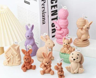 Consumer Electronics | Easter Bunny Candle Mold 3D Rabbit Candle Silicone Molds Easter Bunny Resin Casting Mould For Diy Candle Making Polymer Clay Consumer Electronics Consumer Electronics