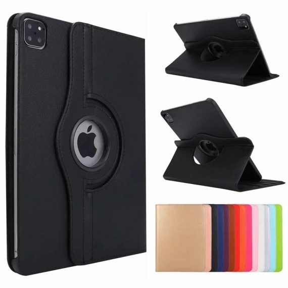 Consumer Electronics | For Ipad 2021 Case 12.9 Tablet Case 360 Rotating Leather Stand Protective Cover For Ipad Pro 12 9 Case 2022 2021 2020 2017 2015 Cell Phones & Accessories Cell Phones & Accessories