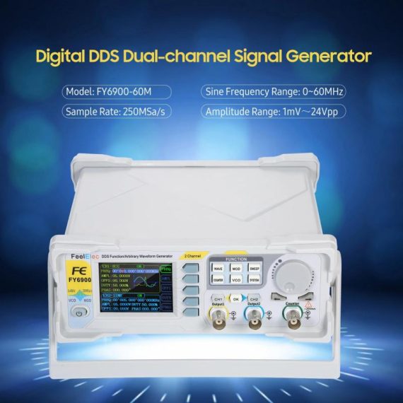 Consumer Electronics | Fy6900 100Mhz Function Signal Generator Dds Dual-Channel Function Signal/Arbitrary Waveform Generator Pulse Signal Source Cell Phones & Accessories Cell Phones & Accessories