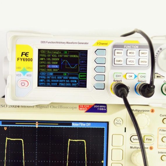 Consumer Electronics | Fy6900 100Mhz Function Signal Generator Dds Dual-Channel Function Signal/Arbitrary Waveform Generator Pulse Signal Source Cell Phones & Accessories Cell Phones & Accessories