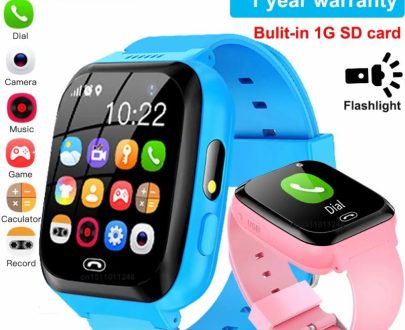 Consumer Electronics | Game Smart Watch Kids Phone Call Music Play Flashlight 6 Games With 1Gb Sd Card Smartwatch Clock For Boys Girls Gifts Consumer Electronics Consumer Electronics