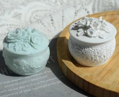 Consumer Electronics | Geometric Rose Flower Pattern Silicone Mold Aromatherapy Gypsum Box Diy Clay Epoxy Resin Mold Cement Vessel Pot Mold Consumer Electronics Consumer Electronics