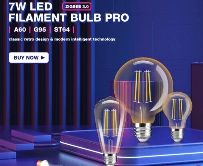 Consumer Electronics | Gledopto Zigbee 3.0 Smart Dimmable St64/A60/G95 7W Pro Retro Style Filament Led Bulb Light E27 For Indoor Decorative Lighting Cell Phones & Accessories Cell Phones & Accessories