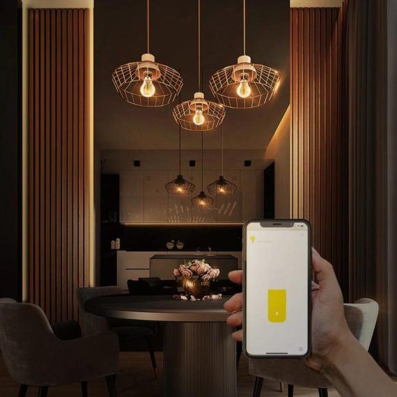 Consumer Electronics | Gledopto Zigbee 3.0 Smart Dimmable St64/A60/G95 7W Pro Retro Style Filament Led Bulb Light E27 For Indoor Decorative Lighting Cell Phones & Accessories Cell Phones & Accessories