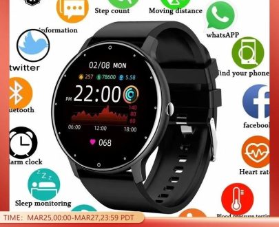 Consumer Electronics | Lige Smart Watch Men Full Touch Screen Sport Fitness Watch Man Ip67 Waterproof Bluetooth For Android Ios Smartwatch Men Consumer Electronics Consumer Electronics