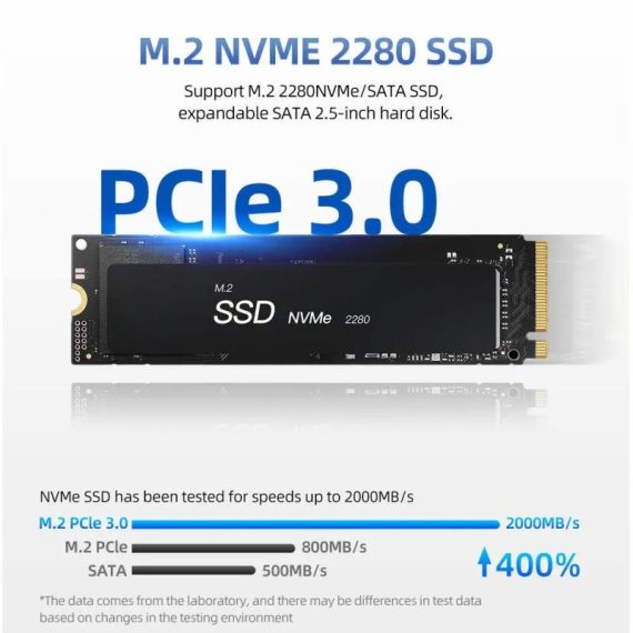 Consumer Electronics | New 12Th Gen Mini Pc Windows11 Intel N100 Processor 8Gb Ddr5 4800Mhz 256Gb Pocket 12V Dual Lan Mini Computer Computers & It Accessories Computers & It Accessories