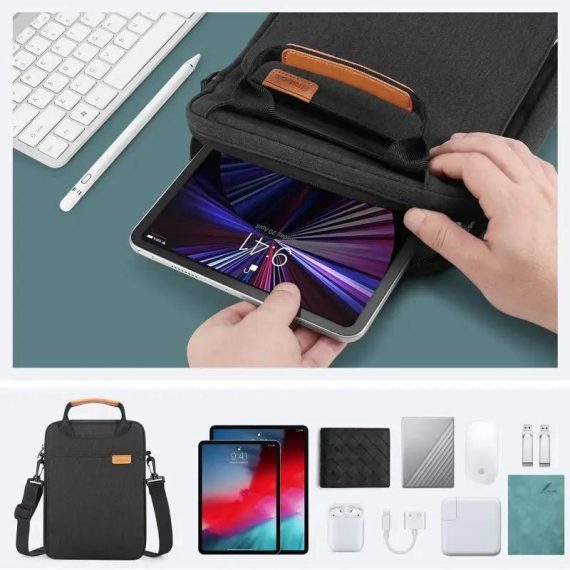 Consumer Electronics | Nidoo Laptop Bag Sleeve For Macbook Air Pro 13 M1 Shoulder Bag For Ipad Pro 12.9 Waterproof Notebook Briefcase Case Handbag Computers & It Accessories Computers & It Accessories