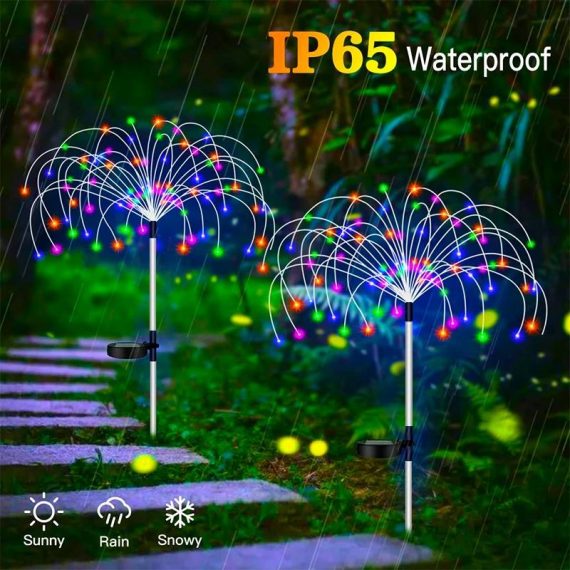 Consumer Electronics | Solar Led Firework Fairy Lights Outdoor Waterproof Garden Decoration Lawn Pathway Solar Lamp Consumer Electronics Consumer Electronics