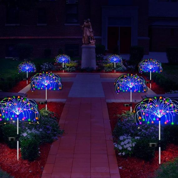 Consumer Electronics | Solar Led Firework Fairy Lights Outdoor Waterproof Garden Decoration Lawn Pathway Solar Lamp Consumer Electronics Consumer Electronics