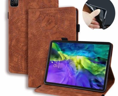 Consumer Electronics | Tablet Cover For Ipad Pro 12 9 Case 2020 2021 2022 Emboss Leather Wallet Funda For Ipad Pro 11 12.9 2022 2021 2020 Case Coque Cell Phones & Accessories Cell Phones & Accessories