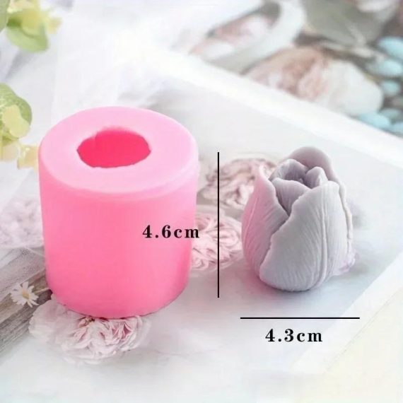 Garden Supplies | 3D Tulip Candle Mold Handmade Diy Flower Soap Silicone Mold Silicone Mold Soap Forms Soap Making Supplies Consumer Electronics Consumer Electronics