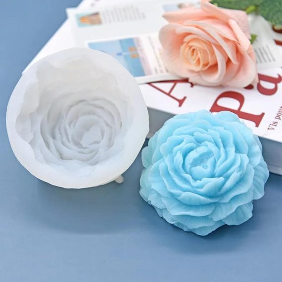 Garden Supplies | 5Pcs 3D Large Peony Silicone Candle Mold Diy Handmade Creative Flower Aromatherapy Plaster Resin Soap Making Supplies Home Gifts Consumer Electronics Consumer Electronics