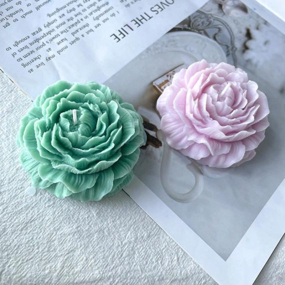 Garden Supplies | 5Pcs 3D Large Peony Silicone Candle Mold Diy Handmade Creative Flower Aromatherapy Plaster Resin Soap Making Supplies Home Gifts Consumer Electronics Consumer Electronics