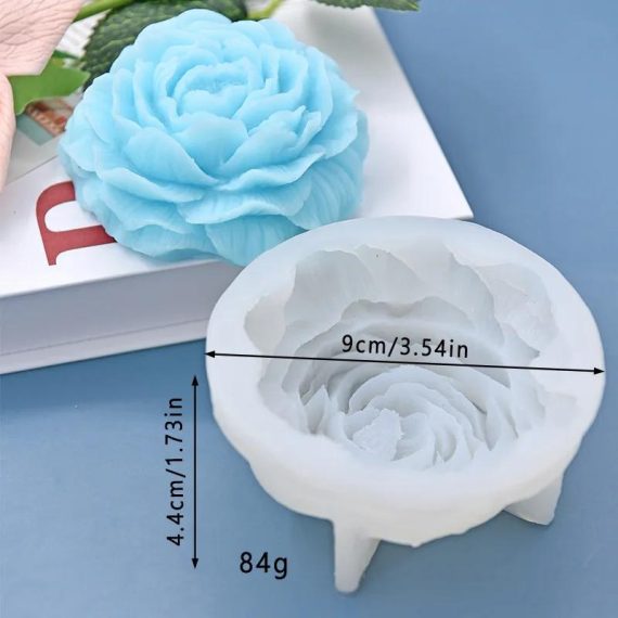 Garden Supplies | 5Pcs 3D Large Peony Silicone Candle Mold Diy Handmade Creative Flower Aromatherapy Plaster Resin Soap Making Supplies Home Gifts Consumer Electronics Consumer Electronics