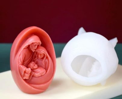 Garden Supplies | Catholic Holy Family Candle Mold Jesus Virgin Mary Figurine Silicone Mould Handmade 3D Gift Christmas Home Decoration Diy Molds Consumer Electronics Consumer Electronics