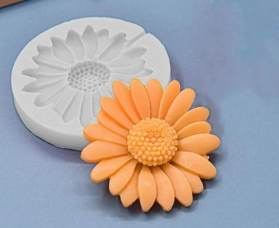 Garden Supplies | Soft Silicone Baking Mold Jewelry Casting Diy 3D Flower Shape Epoxy Resin Mold Daisy Soap Making Craft Candle Mould Home Decor Consumer Electronics Consumer Electronics