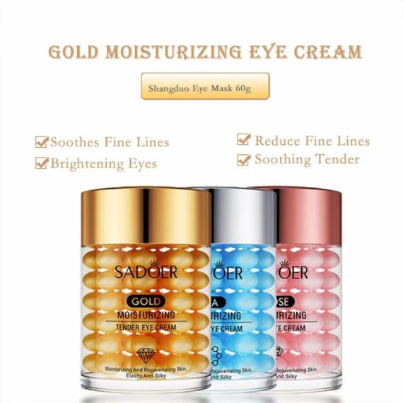 Health & Beauty | 24K Gold Moisturizing Eye Cream Anti Wrinkle Fade Dark Eye Circles Hyaluronic Acid Eye Cream Health Beauty Skin Care Product Consumer Electronics Consumer Electronics