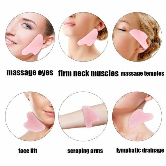 Health & Beauty | Dropshipping Gouache Scraper Massager Face Body Skin Scraping Beauty Care Guasha Board Facial Gua Sha Massage Tool Natural Jade Consumer Electronics Consumer Electronics